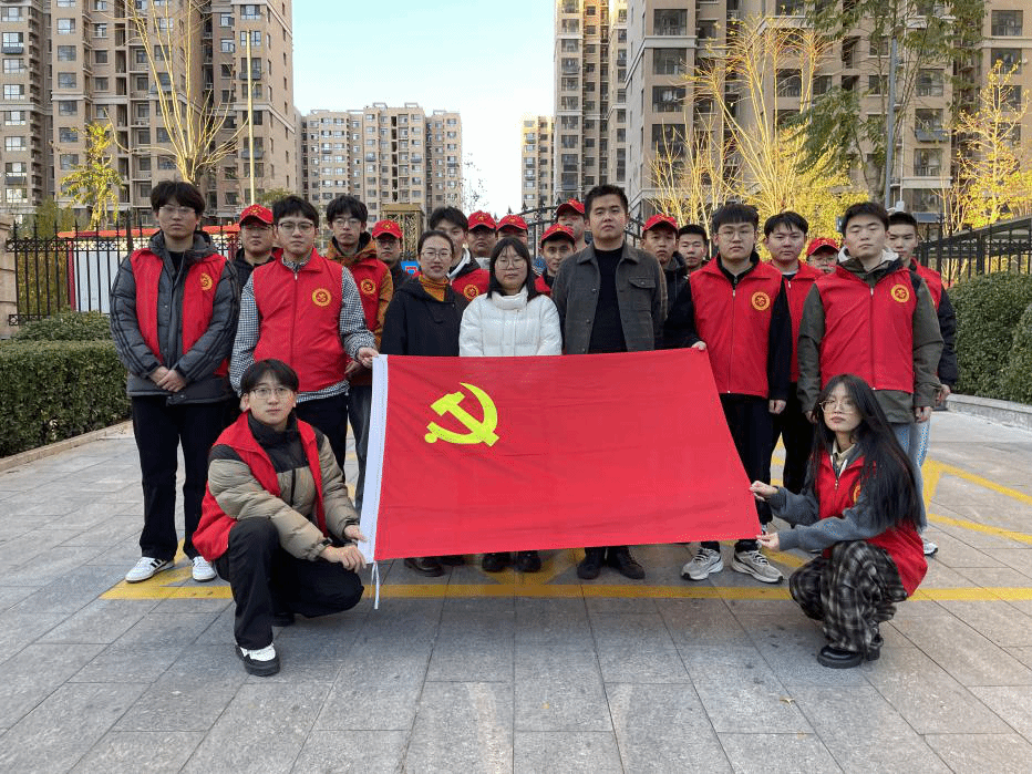 “共创文明城 师生齐参与”——机械BD半岛·(中国)集团系到凤凰城A区开展社区志愿服务活动